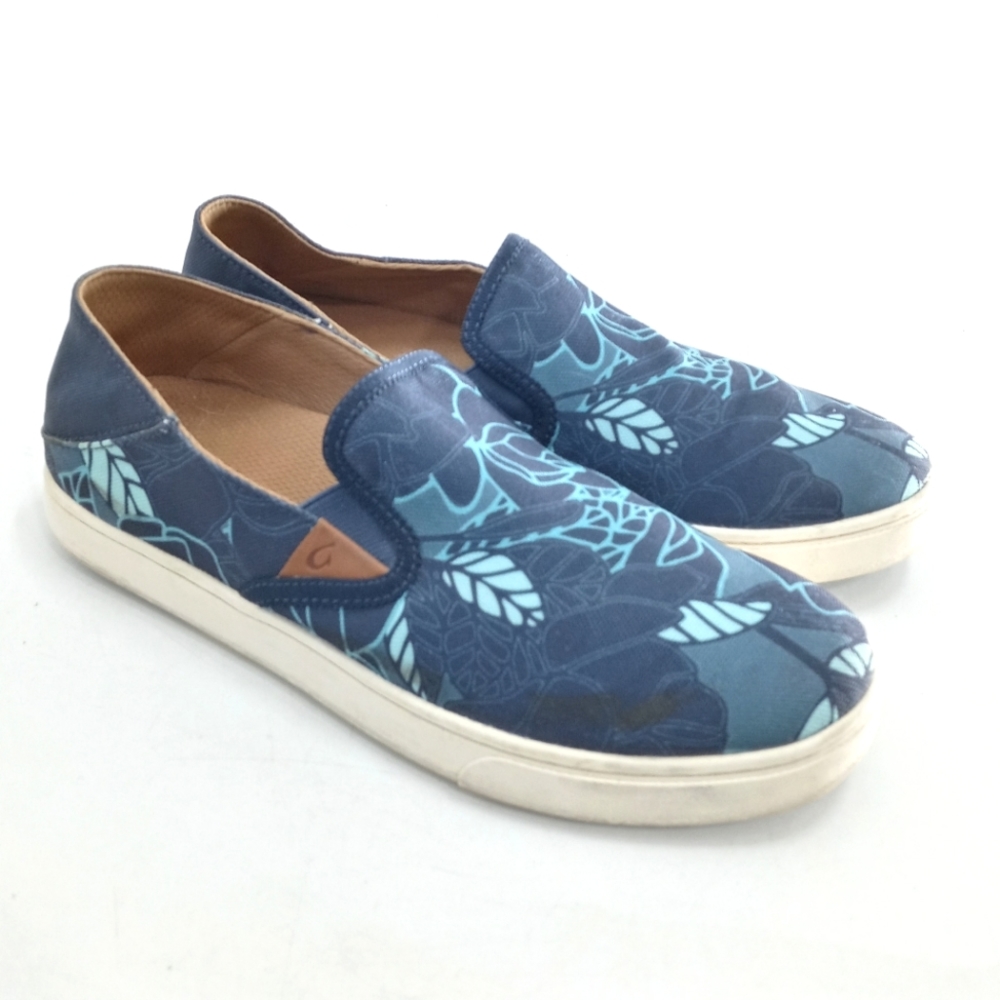 OluKai Pehuea Floral Slip-On Sneakers